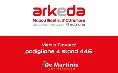 🏛️ De Martinis Verniciatura ad Arkeda 2024: ti aspettiamo a Napoli!