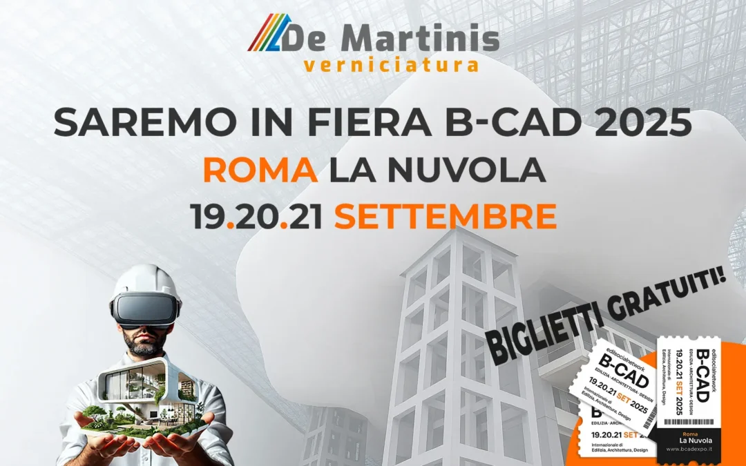 B-CAD 2025: Biglietti Gratuiti per la Fiera dell’Innovazione Edile