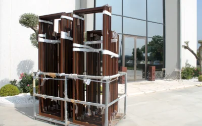 Ossidazione su Corten: infissi dal carattere industriale